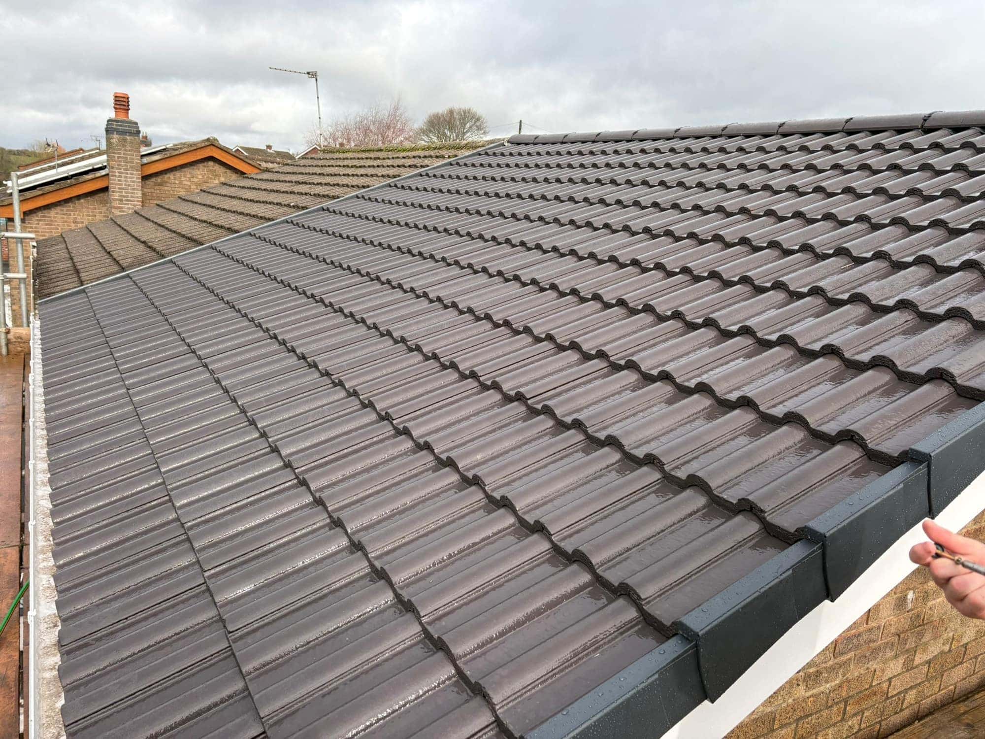Recent roofing work by Armour Shield Roofing Services