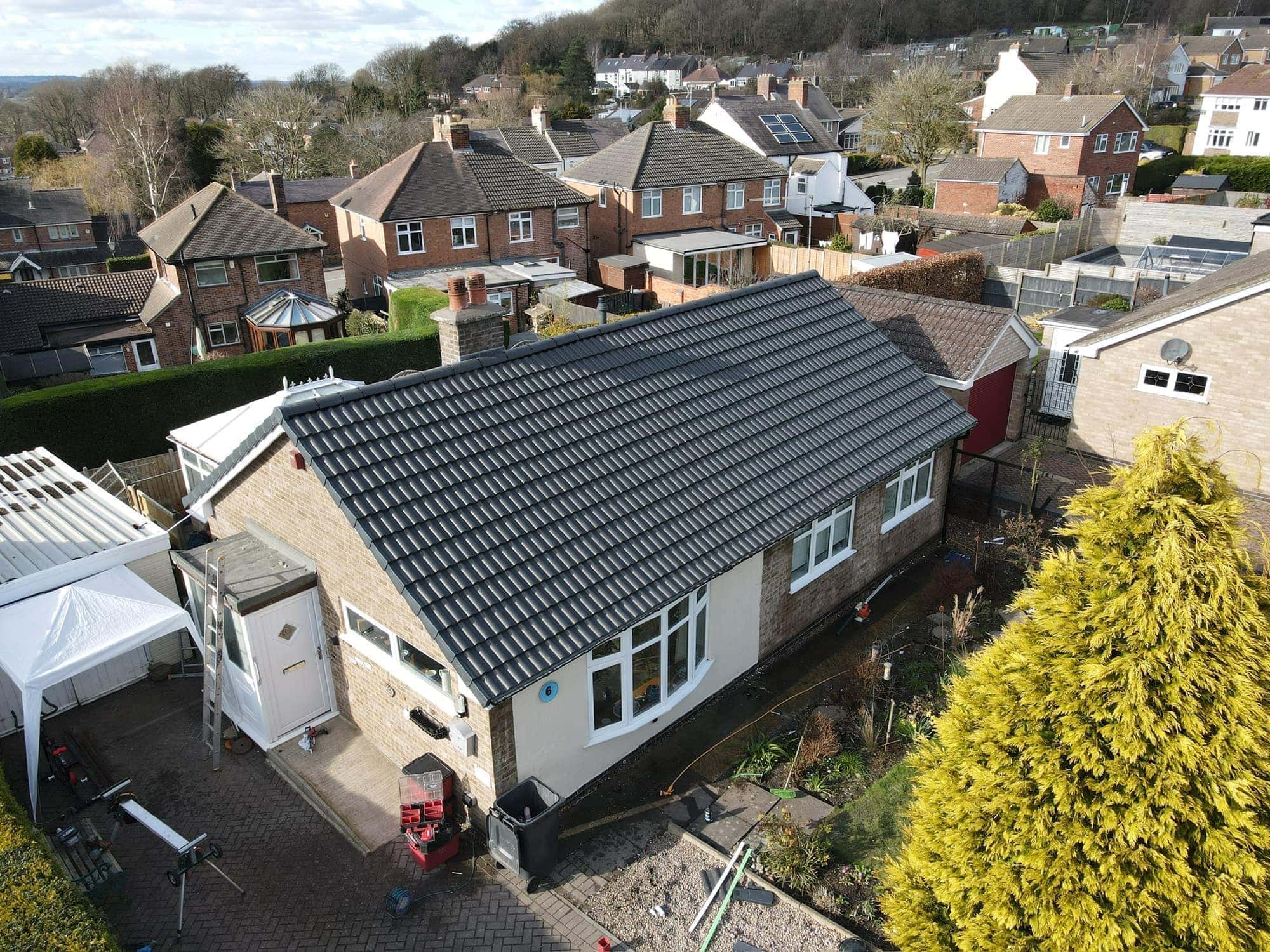 Recent roofing work by Armour Shield Roofing Services